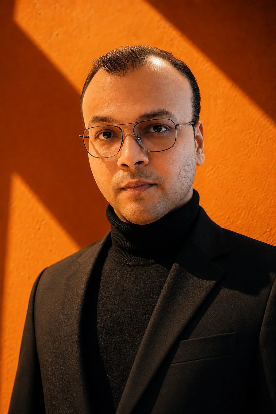 Ankit Choudhury, author of A Ballad of Chaos, photographed in Pune, India